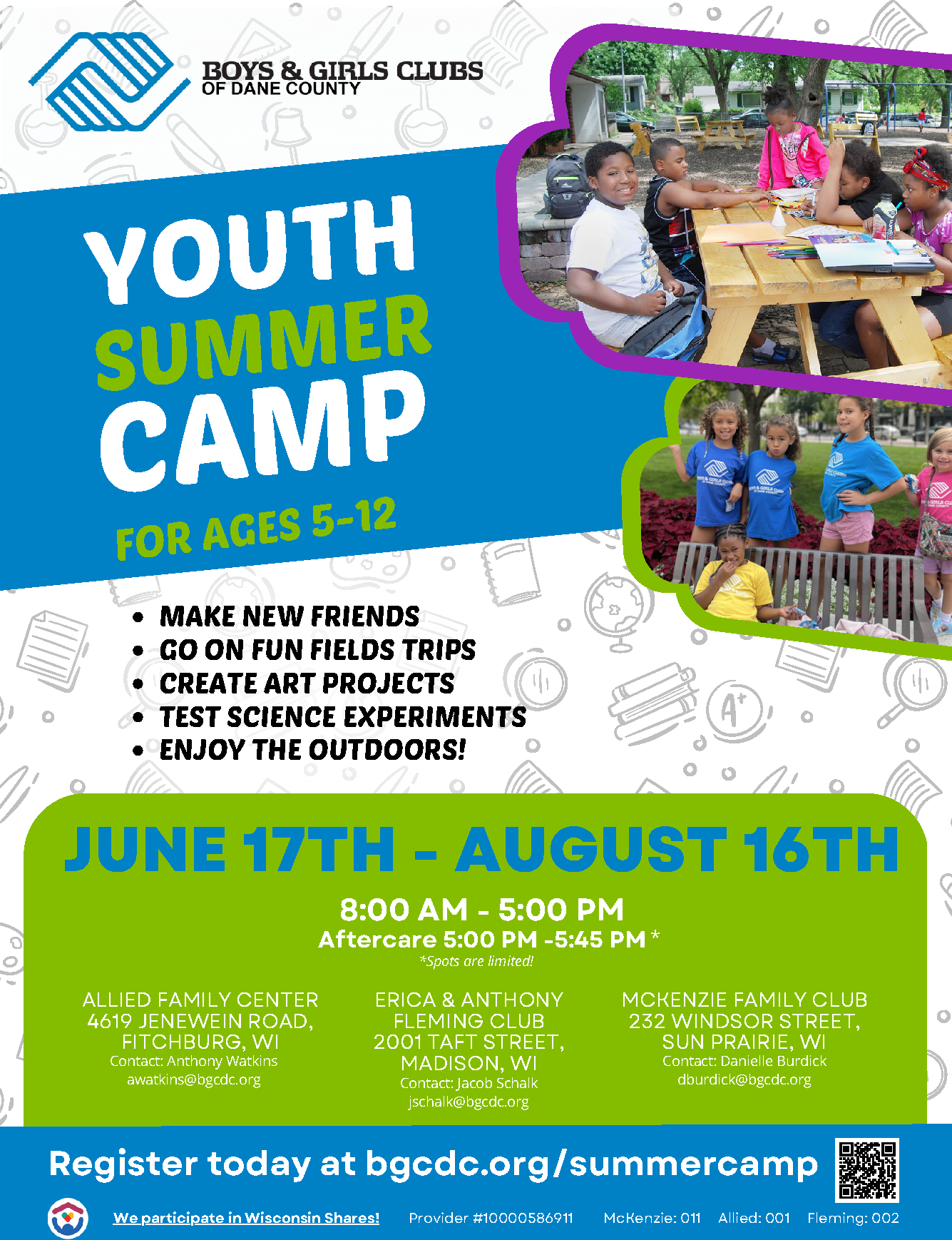 Summer Camp - Boys & Girls Clubs of Dane County